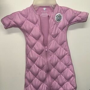 Pink Quilted Baby Sleep Sack
